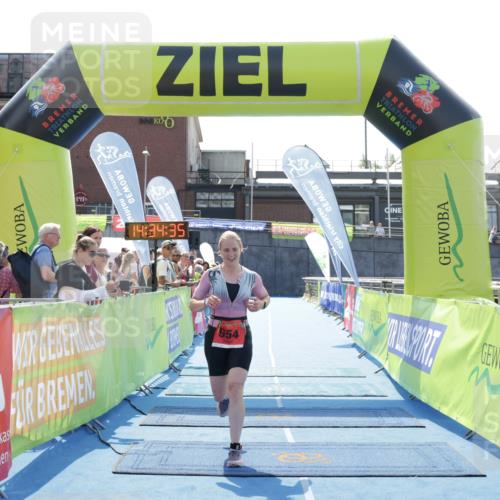 10.08.2025 - GEWOBA Citytriathlon Bremen H.Heesch http://msf.ph/oto/8556733 10.08.2025 14:34:39 Ziel 954 meine-sportfotos.de