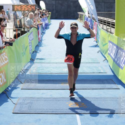 10.08.2025 - GEWOBA Citytriathlon Bremen H.Heesch http://msf.ph/oto/8556786 10.08.2025 14:35:57 Ziel 853 meine-sportfotos.de