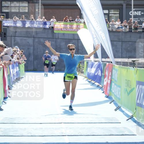 10.08.2025 - GEWOBA Citytriathlon Bremen H.Heesch http://msf.ph/oto/8556874 10.08.2025 15:32:22 Ziel 469 meine-sportfotos.de