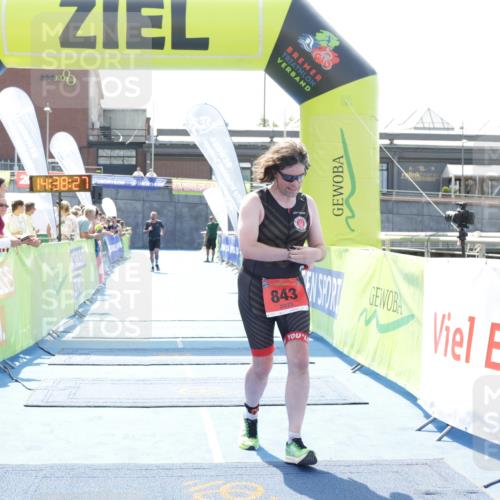 10.08.2025 - GEWOBA Citytriathlon Bremen H.Heesch http://msf.ph/oto/8556913 10.08.2025 14:38:31 Ziel 843 meine-sportfotos.de