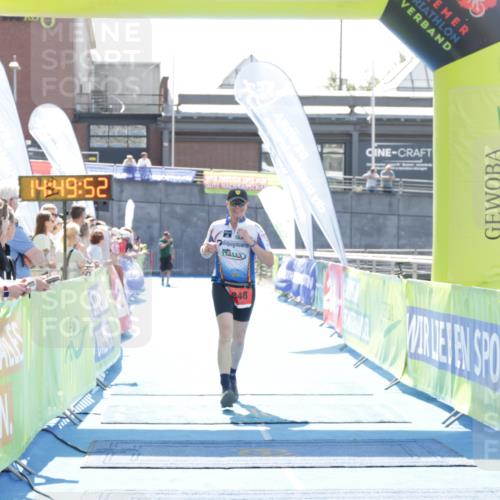10.08.2025 - GEWOBA Citytriathlon Bremen H.Heesch http://msf.ph/oto/8557114 10.08.2025 14:49:55 Ziel 848 meine-sportfotos.de