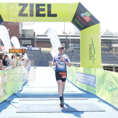 10.08.2025 - GEWOBA Citytriathlon Bremen H.Heesch http://msf.ph/oto/8557122 10.08.2025 14:49:57 Ziel 848 meine-sportfotos.de