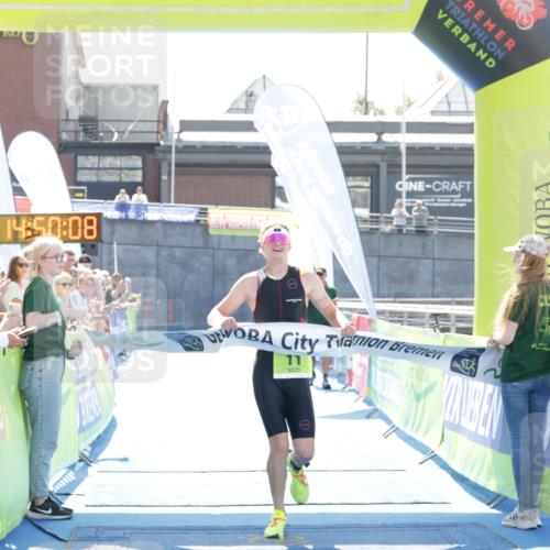 10.08.2025 - GEWOBA Citytriathlon Bremen H.Heesch http://msf.ph/oto/8557131 10.08.2025 14:50:12 Ziel 11 meine-sportfotos.de
