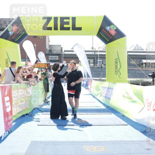 10.08.2025 - GEWOBA Citytriathlon Bremen H.Heesch http://msf.ph/oto/8557196 10.08.2025 14:53:44 Ziel 663 meine-sportfotos.de