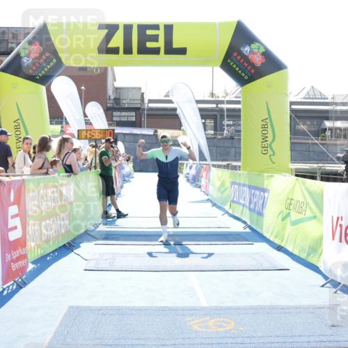 10.08.2025 - GEWOBA Citytriathlon Bremen H.Heesch http://msf.ph/oto/8557282 10.08.2025 14:56:14 Ziel 746 meine-sportfotos.de