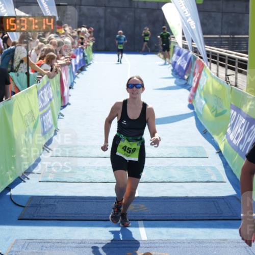10.08.2025 - GEWOBA Citytriathlon Bremen H.Heesch http://msf.ph/oto/8557553 10.08.2025 15:37:18 Ziel 459, 504 meine-sportfotos.de