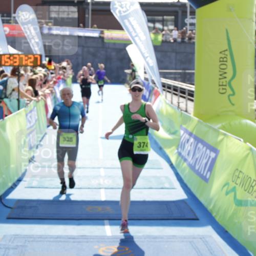 10.08.2025 - GEWOBA Citytriathlon Bremen H.Heesch http://msf.ph/oto/8557570 10.08.2025 15:37:31 Ziel 336, 342, 373, 374, 473 meine-sportfotos.de