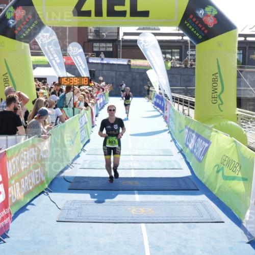 10.08.2025 - GEWOBA Citytriathlon Bremen H.Heesch http://msf.ph/oto/8557754 10.08.2025 15:39:22 Ziel 523 meine-sportfotos.de