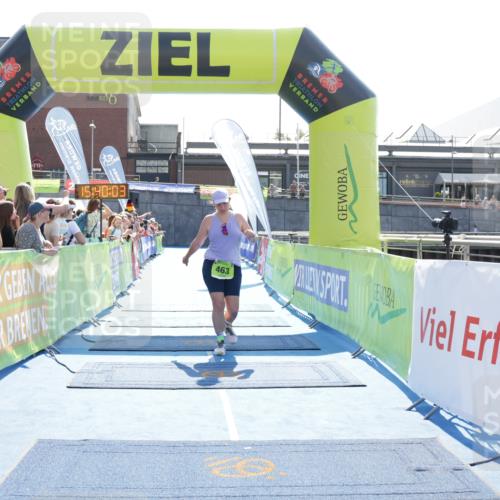 10.08.2025 - GEWOBA Citytriathlon Bremen H.Heesch http://msf.ph/oto/8557802 10.08.2025 15:40:07 Ziel 463 meine-sportfotos.de
