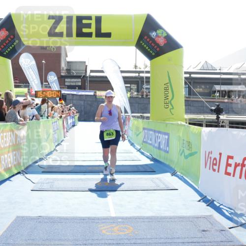 10.08.2025 - GEWOBA Citytriathlon Bremen H.Heesch http://msf.ph/oto/8557803 10.08.2025 15:40:07 Ziel 463 meine-sportfotos.de