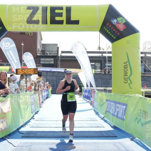 10.08.2025 - GEWOBA Citytriathlon Bremen H.Heesch http://msf.ph/oto/8557853 10.08.2025 15:41:05 Ziel 381, 514 meine-sportfotos.de