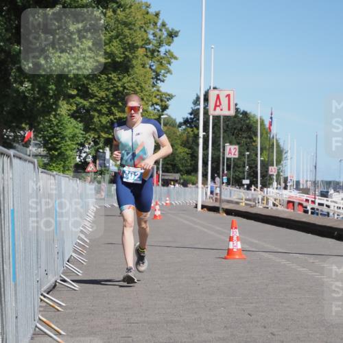 17.08.2025 - KN Förde Triathlon 2025 KatJ http://msf.ph/oto/8583191 17.08.2025 13:20:42 Laufen 402 meine-sportfotos.de