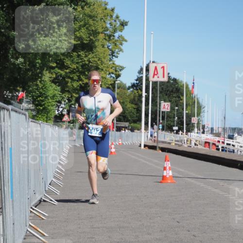 17.08.2025 - KN Förde Triathlon 2025 KatJ http://msf.ph/oto/8583194 17.08.2025 13:20:42 Laufen 402 meine-sportfotos.de