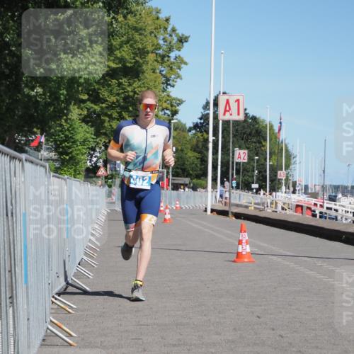 17.08.2025 - KN Förde Triathlon 2025 KatJ http://msf.ph/oto/8583198 17.08.2025 13:20:42 Laufen 402 meine-sportfotos.de