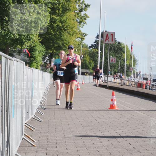 17.08.2025 - KN Förde Triathlon 2025 KatJ http://msf.ph/oto/8583377 17.08.2025 10:06:24 Laufen 146, 151 meine-sportfotos.de