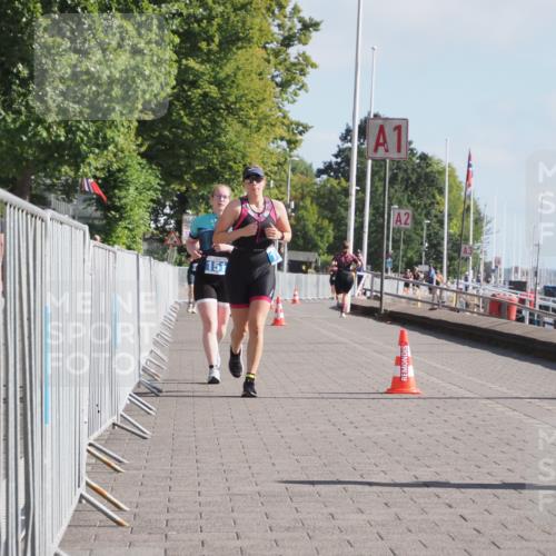 17.08.2025 - KN Förde Triathlon 2025 KatJ http://msf.ph/oto/8583380 17.08.2025 10:06:24 Laufen 146, 151 meine-sportfotos.de