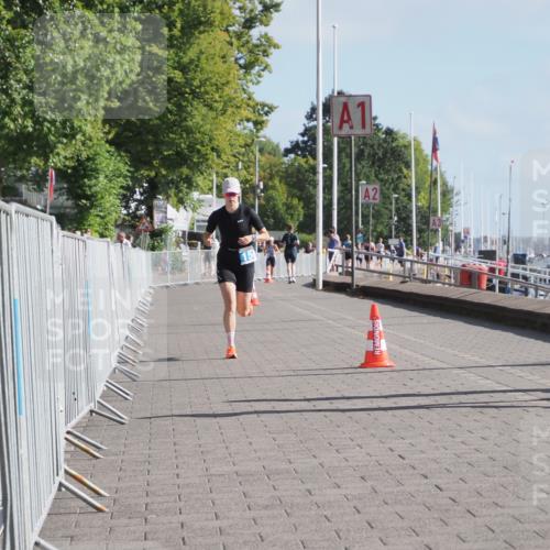 17.08.2025 - KN Förde Triathlon 2025 KatJ http://msf.ph/oto/8583659 17.08.2025 10:07:10 Laufen 150 meine-sportfotos.de