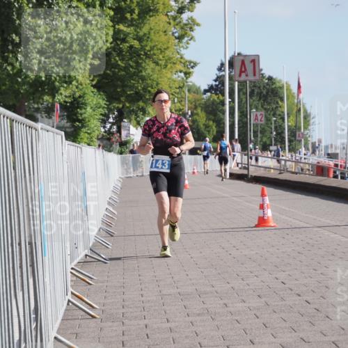 17.08.2025 - KN Förde Triathlon 2025 KatJ http://msf.ph/oto/8584028 17.08.2025 10:08:14 Laufen 143, 187 meine-sportfotos.de