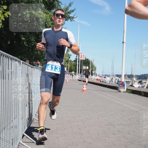 17.08.2025 - KN Förde Triathlon 2025 KatJ http://msf.ph/oto/8584160 17.08.2025 13:25:41 Laufen 413, 466 meine-sportfotos.de