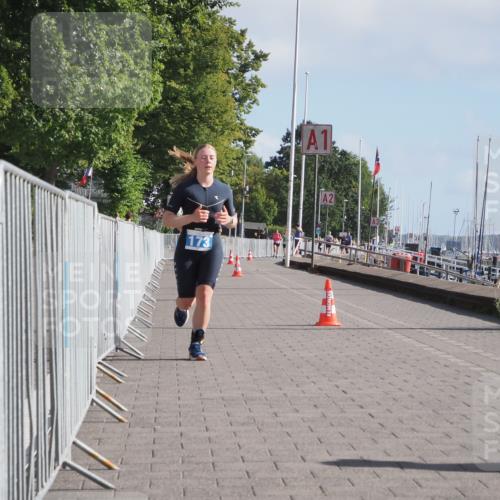 17.08.2025 - KN Förde Triathlon 2025 KatJ http://msf.ph/oto/8584317 17.08.2025 10:09:17 Laufen 144, 173 meine-sportfotos.de