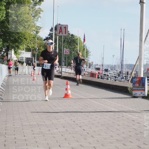 17.08.2025 - KN Förde Triathlon 2025 KatJ http://msf.ph/oto/8584513 17.08.2025 10:09:32 Laufen 136, 162 meine-sportfotos.de