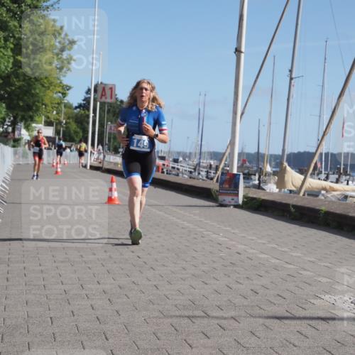 17.08.2025 - KN Förde Triathlon 2025 KatJ http://msf.ph/oto/8587463 17.08.2025 10:37:25 Laufen 149 meine-sportfotos.de
