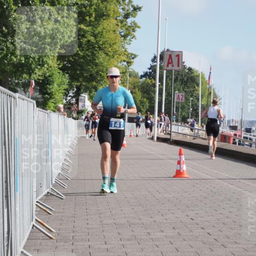 17.08.2025 - KN Förde Triathlon 2025 KatJ http://msf.ph/oto/8587645 17.08.2025 10:13:09 Laufen 107, 141 meine-sportfotos.de