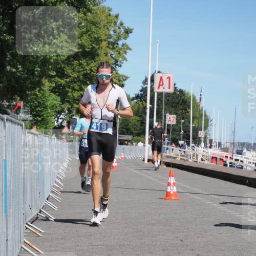 17.08.2025 - KN Förde Triathlon 2025 KatJ http://msf.ph/oto/8588122 17.08.2025 13:31:47 Laufen 419, 422 meine-sportfotos.de