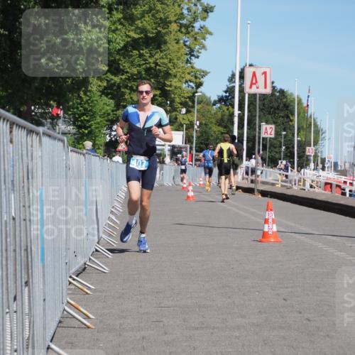 17.08.2025 - KN Förde Triathlon 2025 KatJ http://msf.ph/oto/8589110 17.08.2025 13:33:19 Laufen 407 meine-sportfotos.de