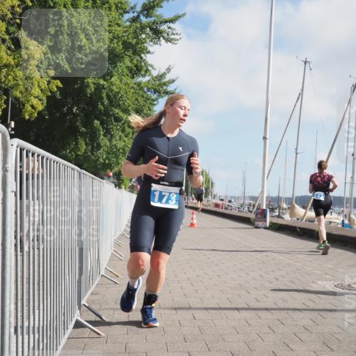 17.08.2025 - KN Förde Triathlon 2025 KatJ http://msf.ph/oto/8590959 17.08.2025 10:18:03 Laufen 173, 188 meine-sportfotos.de