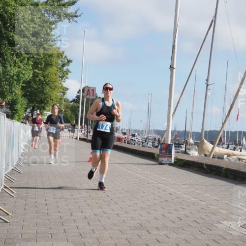17.08.2025 - KN Förde Triathlon 2025 KatJ http://msf.ph/oto/8591070 17.08.2025 10:18:24 Laufen 163, 174 meine-sportfotos.de