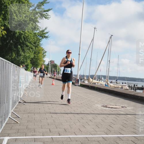 17.08.2025 - KN Förde Triathlon 2025 KatJ http://msf.ph/oto/8591102 17.08.2025 10:18:26 Laufen 163, 174 meine-sportfotos.de