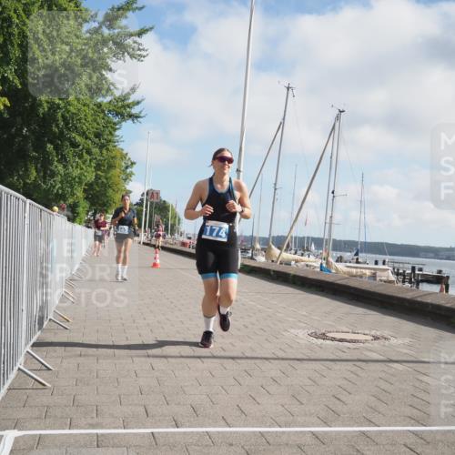 17.08.2025 - KN Förde Triathlon 2025 KatJ http://msf.ph/oto/8591119 17.08.2025 10:18:26 Laufen 163, 174 meine-sportfotos.de