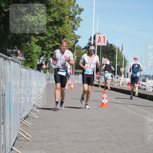 17.08.2025 - KN Förde Triathlon 2025 KatJ http://msf.ph/oto/8592747 17.08.2025 13:38:35 Laufen 419, 460 meine-sportfotos.de