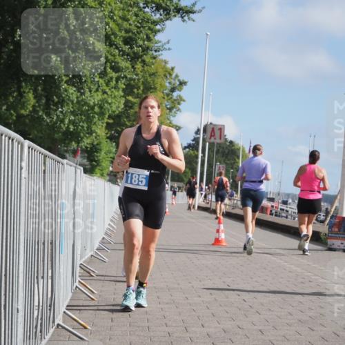 17.08.2025 - KN Förde Triathlon 2025 KatJ http://msf.ph/oto/8593013 17.08.2025 10:20:39 Laufen 139, 157, 185 meine-sportfotos.de