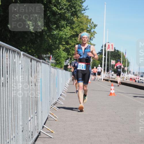17.08.2025 - KN Förde Triathlon 2025 KatJ http://msf.ph/oto/8595827 17.08.2025 13:41:03 Laufen 501, 525 meine-sportfotos.de