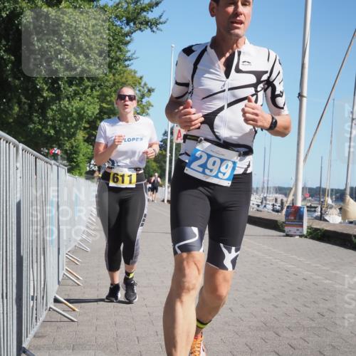 17.08.2025 - KN Förde Triathlon 2025 KatJ http://msf.ph/oto/8599030 17.08.2025 11:50:35 Laufen 299, 611 meine-sportfotos.de