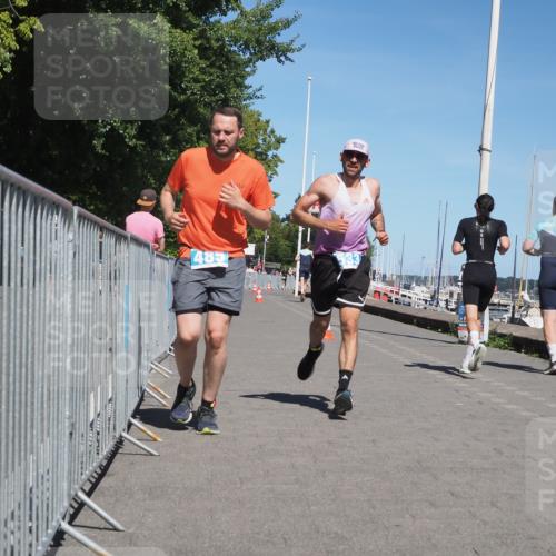 17.08.2025 - KN Förde Triathlon 2025 KatJ http://msf.ph/oto/8609578 17.08.2025 14:00:30 Laufen 485, 533 meine-sportfotos.de
