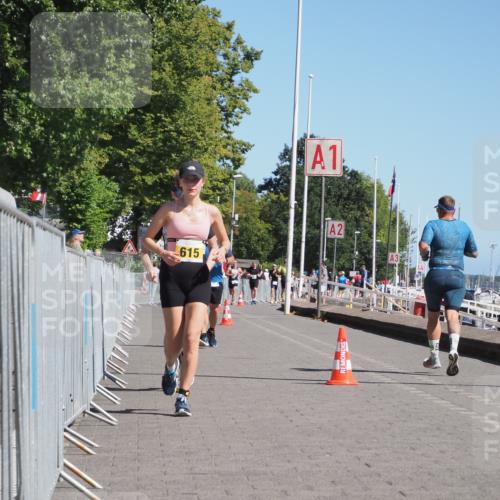 17.08.2025 - KN Förde Triathlon 2025 KatJ http://msf.ph/oto/8611093 17.08.2025 12:09:35 Laufen 345, 615 meine-sportfotos.de