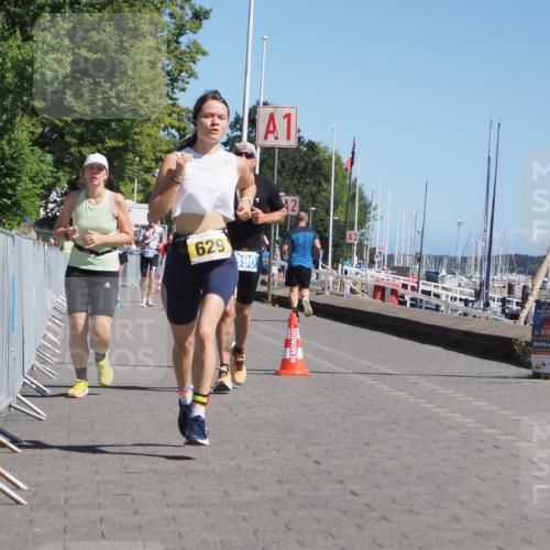 17.08.2025 - KN Förde Triathlon 2025 KatJ http://msf.ph/oto/8611175 17.08.2025 12:10:02 Laufen 343, 390, 620, 629 meine-sportfotos.de