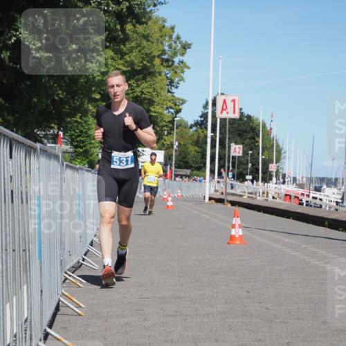 17.08.2025 - KN Förde Triathlon 2025 KatJ http://msf.ph/oto/8611532 17.08.2025 14:08:35 Laufen 523, 531 meine-sportfotos.de