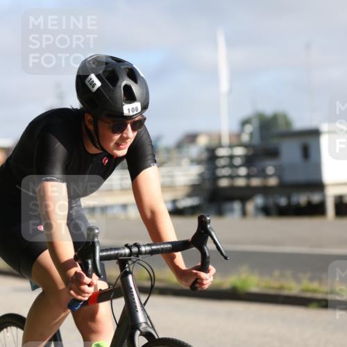 17.08.2025 - KN Förde Triathlon 2025 Yannick Fuchs http://msf.ph/oto/8612977 17.08.2025 09:17:17 Radfahren 101, 106, 108, 109, 110 meine-sportfotos.de