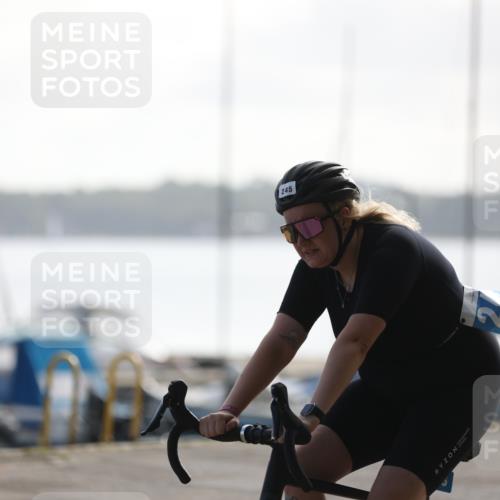 17.08.2025 - KN Förde Triathlon 2025 Yannick Fuchs http://msf.ph/oto/8613095 17.08.2025 10:10:00 Radfahren 245 meine-sportfotos.de