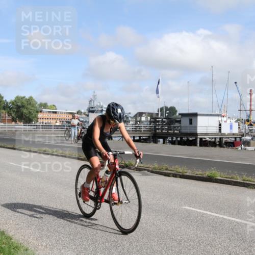 17.08.2025 - KN Förde Triathlon 2025 Yannick Fuchs http://msf.ph/oto/8614301 17.08.2025 10:01:23 Radfahren 158, 204 meine-sportfotos.de