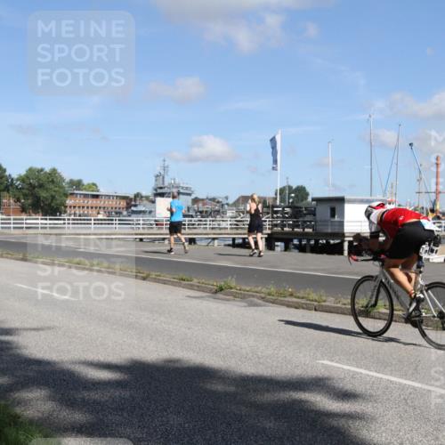 17.08.2025 - KN Förde Triathlon 2025 Yannick Fuchs http://msf.ph/oto/8614525 17.08.2025 11:05:26 Radfahren 306, 307, 389 meine-sportfotos.de