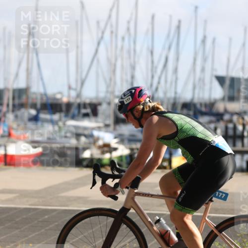 17.08.2025 - KN Förde Triathlon 2025 Yannick Fuchs http://msf.ph/oto/8616585 17.08.2025 09:36:29 Radfahren 166, 177 meine-sportfotos.de