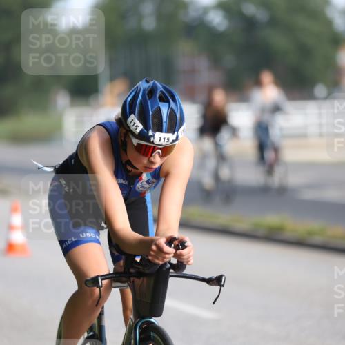 17.08.2025 - KN Förde Triathlon 2025 Yannick Fuchs http://msf.ph/oto/8616713 17.08.2025 09:37:11 Radfahren 115, 164, 137, 173, 185, 187 meine-sportfotos.de