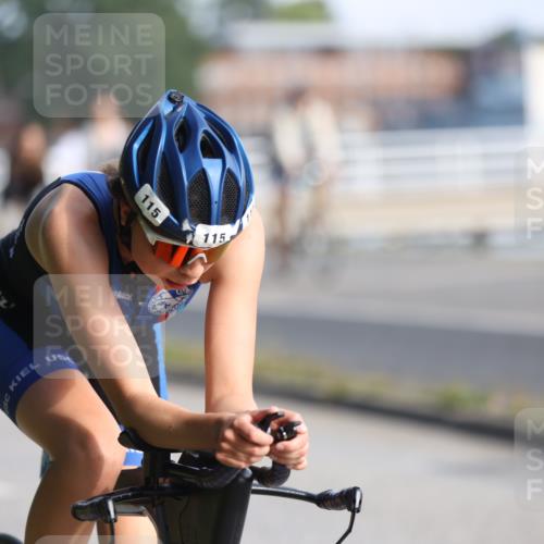 17.08.2025 - KN Förde Triathlon 2025 Yannick Fuchs http://msf.ph/oto/8616714 17.08.2025 09:37:12 Radfahren 115, 164, 137, 185, 187 meine-sportfotos.de