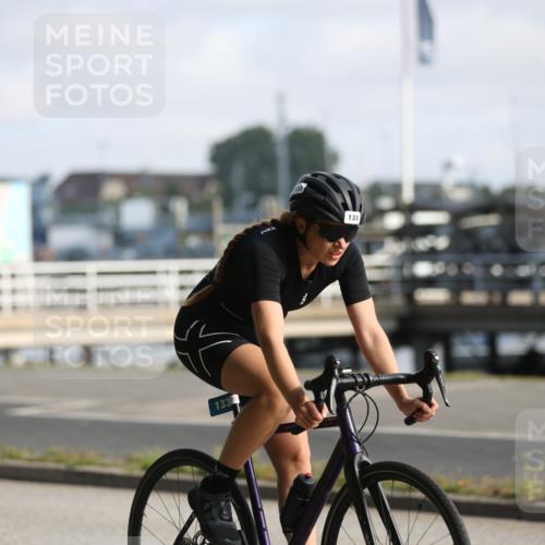 17.08.2025 - KN Förde Triathlon 2025 Yannick Fuchs http://msf.ph/oto/8617715 17.08.2025 09:42:44 Radfahren 133, 195, 201, 212, 221, 230, 184, 201, 234 meine-sportfotos.de