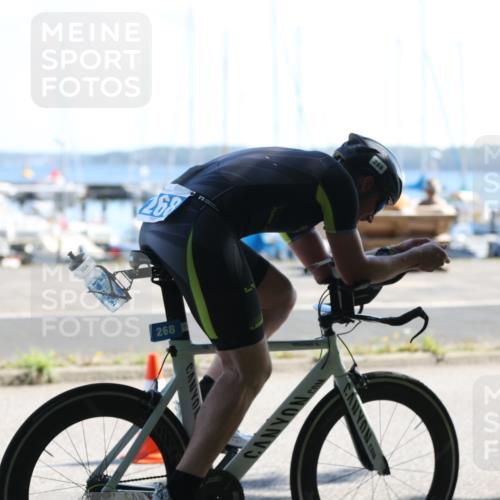 17.08.2025 - KN Förde Triathlon 2025 Yannick Fuchs http://msf.ph/oto/8621964 17.08.2025 11:01:25 Radfahren 266, 268, 274 meine-sportfotos.de